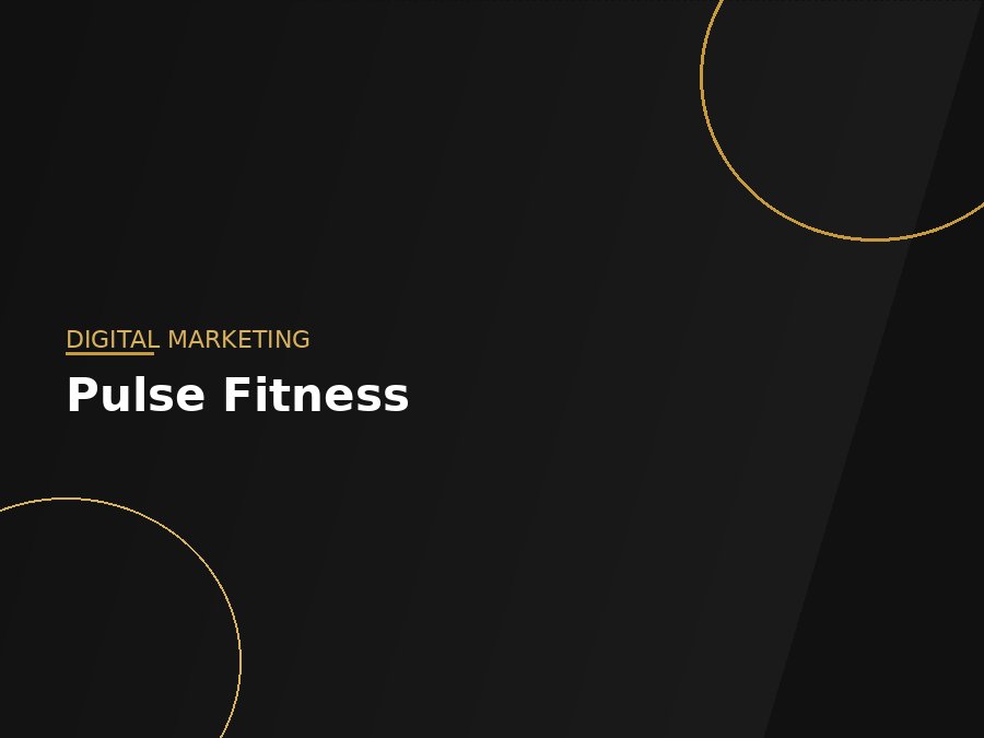Pulse Fitness Growth Campaign
